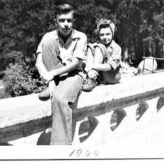 Ronnie and Nancy 1944