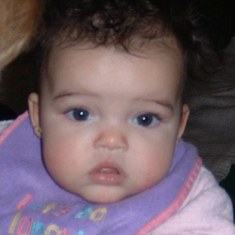 Lily Joy 11 mos Great Granddaughter
