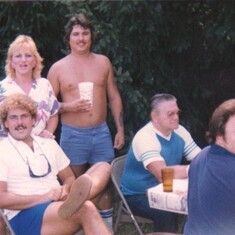 1986 Al Rox crab feast @ mom & dad Sadler