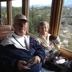 Alaska - Skagway train ride