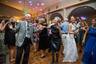 Nancy and Dan Pollnow light up the dance floor at the Mary and Dillon Leisure wedding.