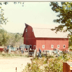 Barn at Kansas childhood home