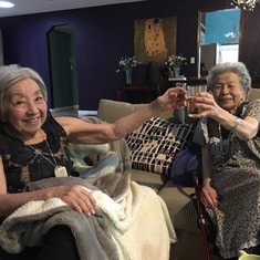 Two sisters and their whiskey, Portland get together 2017