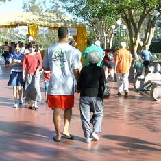 will and tutu at Disney 2007