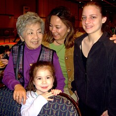 tutu with Charly, Amy and Amanda at Disney in 2007
