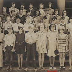 Nancy in 4th grade 1939