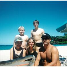 Tutu, Greg, Rachel, Andrew & Peter (1990s)