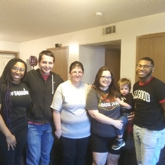 Naomi's 4 grandchildren; Bree, Anthony, Amber and Corey, her daughter Michelle