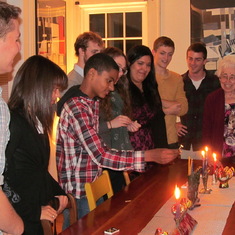 Chanukah with the grandkids