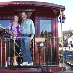 Elayne & Nap Durango Silverton Train Trip 2011
