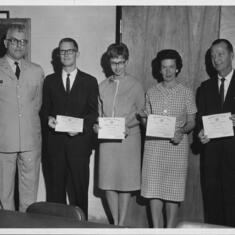 Nap & AVSCOM 2nd Intern Class Graduates 1965 - Col Steinkrauss