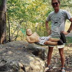 Joe & Grandpa Marble Creek 1990
