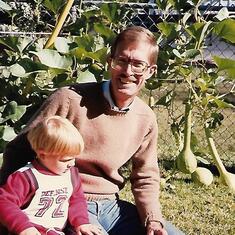 Joe & Grandpa 1987