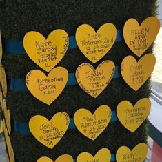 Yellow Heart Memorials - Highland Park IL