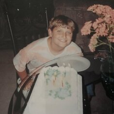 Nathan Stone’s eighth birthday at momma’ s 
Macon, Ga
