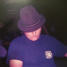 Nathan Stone playing it cool with his new hat . Lol 
2005