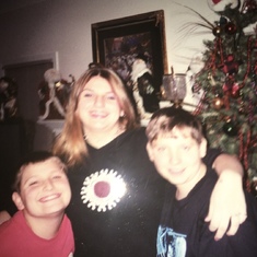 Jana Stone, Patrick Stone and Nathan Stone.
Christmas at Momma’s 2000 
SaddleBrooke Dr. Pauling County , Ga