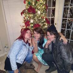 Three Amigo’s Christmas at mom’s Montgomery, Al 2018 
Jana Stone and brother P.J.Stone