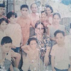 Nanay  in Bulacan  long time ago. with Tito And Papa.. Rest in Peace... WE love you...
