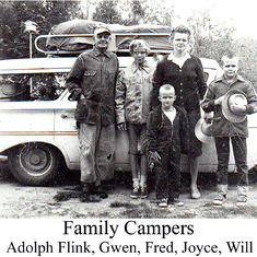 Family Campers, dad behind the camera