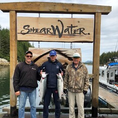 Neil, Nic and Chris - Shearwater BC