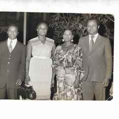 Mum and Dad with Dr & Mrs Anowi