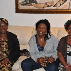 Mommy with Kaycee and Aunty Ngozi Iwenofu in Canada