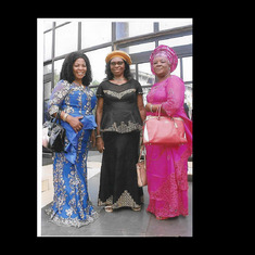 Mum, her cousin Mrs Nkemdilim Chukwurah and Mrs Ngozi Ikeh