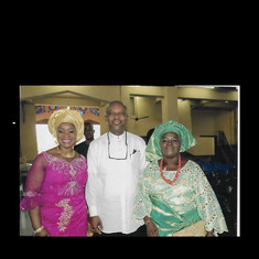 Mum with Deputy Governor and Wife