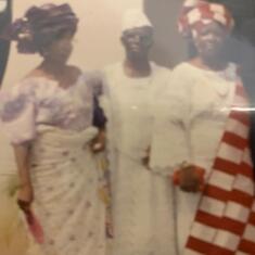 Mum and Dad with Mrs Vicky Anowi