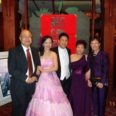 Nelson&Karen Wong with Tim & Michelle Kwong's wedding (Nov. 24, 2012)