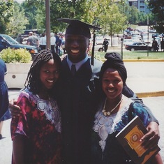 Graduation at Kennesaw with Tina and Nuru