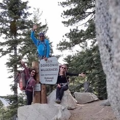 San Bernardino Peak Backpacking  trip, 2018