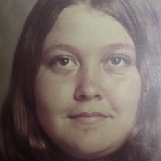 My mom I think maybe early 20's not sure