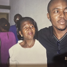 Mama Njende and her boy