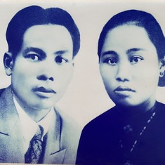 Our Grandpa and Grandma-Photo taken in 1930's