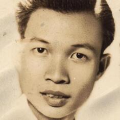 Hình Ảnh Nhạc Sĩ Lê Dinh vào năm 1957