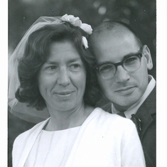 Nora & Ken, wedding 1964