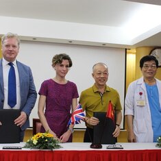Niall was a dear foreign friend, compassionate doctor and great teacher of Vietnamese doctor's