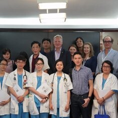 Niall was a dear foreign friend, compassionate doctor and great teacher of Vietnamese doctor's