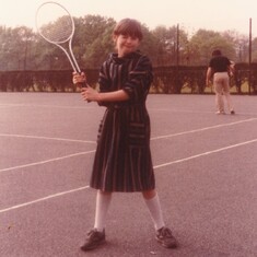 1983 - Enjoying Tennis in London