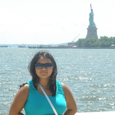 Phoebe Statue Liberty 2012