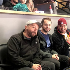 Did someone say hockey with friends and coworkers?