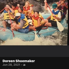 Rafting with Doreen Shoemaker