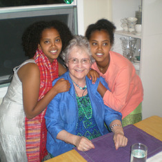 Rebka, Nana, Titu….Wendy's beautiful Ethiopian Twins!