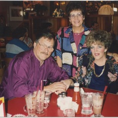 mom with her beloved son-in -law, Dick and Lynne Williams