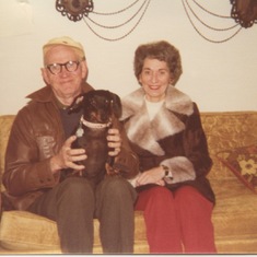 Mom's American 'sister', Audrey & Ted Freemantle