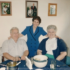 Ed, Mom and Jeannie Lynn…a special friends and adopted 'family' in MooseJaw, Sask.