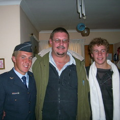 Nico, Pa Johan en Boetie Kobus