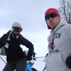 Nicole and Jake, White Tail Ski Resort, January 2011